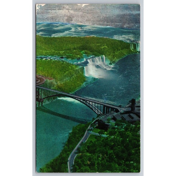 Postcard New York Niagara Falls Prospect Point NY c1950s Vintage Bridge - Picture 1 of 2